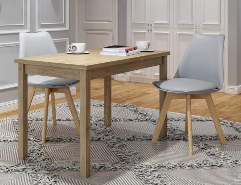 Стол обеденный SIGNAL ADAM дуб кремона 100-140/60