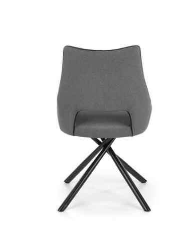 Стул HALMAR K409 серый/черный