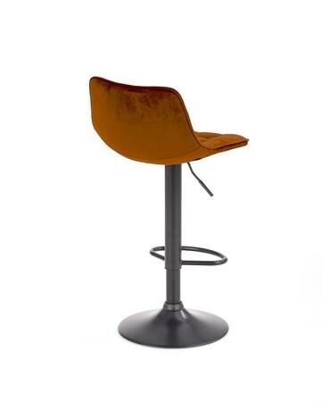 Стул барный HALMAR H95 корица/черный