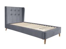 Кровать HALMAR ESTELLA серый, 90/200