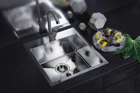 Кухонная мойка из нержавейки Omoikiri Akisame 46-IN нержавеющая сталь
