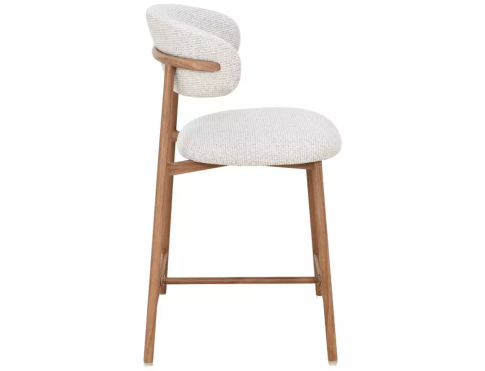 Стул барный SIGNAL ELTON H-2 t.255 светло/бежевый/дуб