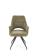 Стул HALMAR K542 оливковый/черный, поворотный
