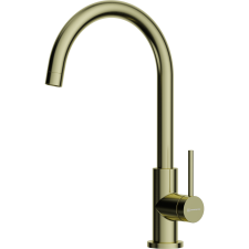 Смеситель для кухни Omoikiri Shinagawa Slim LG светлое золото