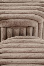 Комплект HALMAR FIDO (2 пуфа) капучино/золотой