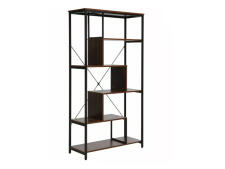 Стеллаж SIGNAL NET A орех/черный 163/85