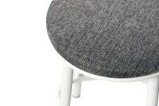 Табурет ВВР Сфера Серый/белый, рогожка