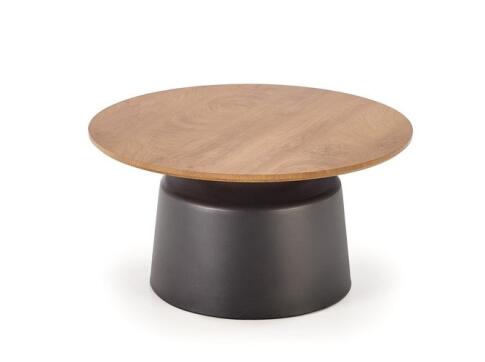 Комплект HALMAR MALOMI (2 стола журнальных) натуральный/черный