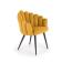 Стул HALMAR K410 горчичный/черный