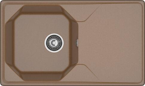 Кухонная мойка GRANFEST UNIQUE U-840L терракот