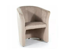 Кресло SIGNAL TM-1 Velvet Bluvel 40 темно-бежевый/венге