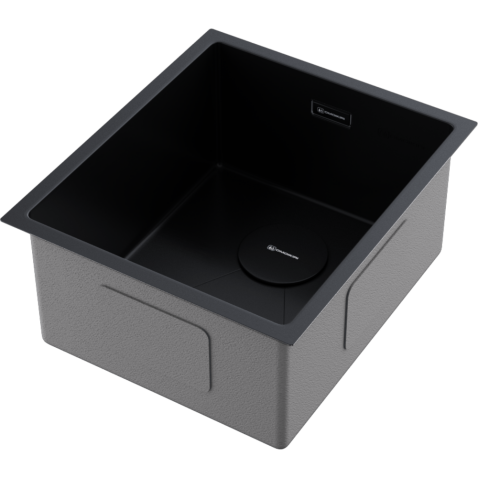 Кухонная мойка из нержавейки Omoikiri Taki 38-U/IF-GB графит