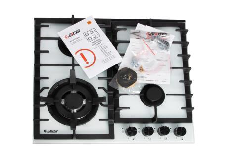 Поверхность газовая EXITEQ EXH-204 white