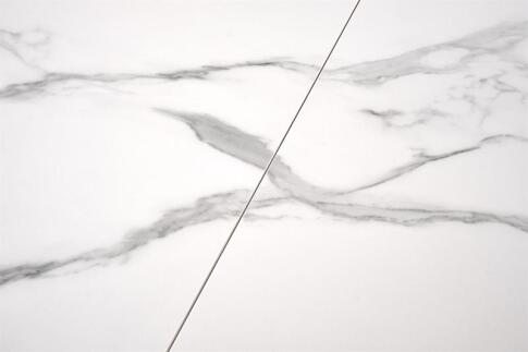 Стол обеденный HALMAR VIVALDI белый мрамор/белый 160-200/89