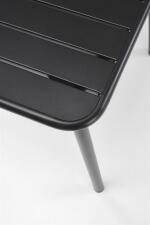 Стол обеденный HALMAR BOSCO KW черный, 70/70/76