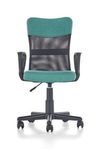 Кресло компьютерное HALMAR TIMMY бирюзовый/черный