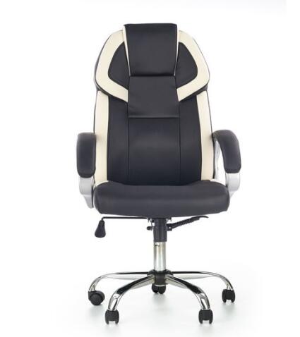 Кресло компьютерное HALMAR BARTON черный/белый