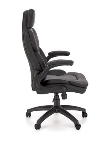 Кресло компьютерное HALMAR VALERIO черный/серый