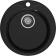 Кухонная мойка GRANFEST RONDO R-480 черный