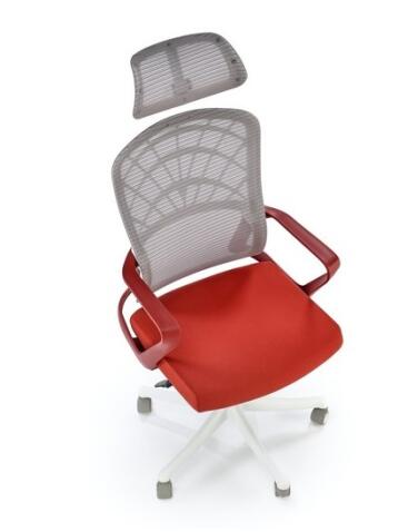 Кресло компьютерное HALMAR VESUVIO 2 корица/серый/белый