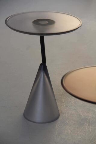 Стол журнальный Sheffilton SHT Айс-коун нежный дымчатый