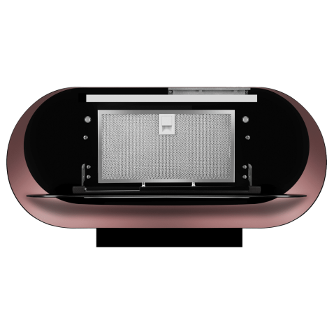 Вытяжка MAUNFELD GUNA 60 чёрный антрацит с розовым золотом