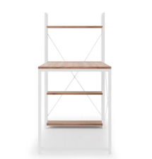 Стол компьютерный HALMAR NARVIK B1 белый/дуб сонома