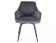 Стул SIGNAL SERVIO Velvet Bluvel 14 серый/черный, поворотный