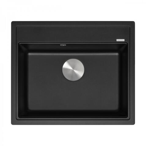 Мойка ZORG Rock 60 PREMIUM black metallic