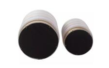 Комплект SIGNAL BRITTA Velvet (2 пуфа) светло-бежевый