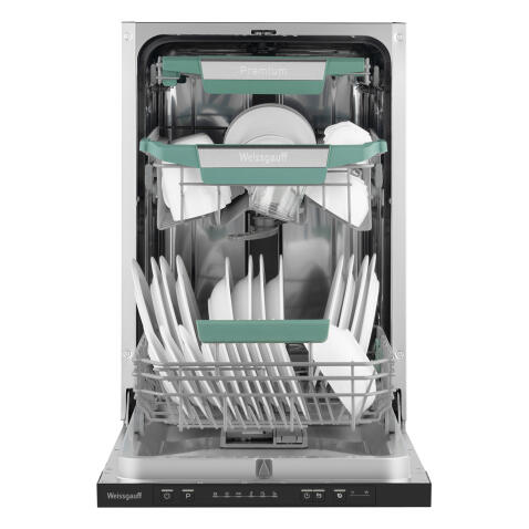 Посудомоечная машина встраиваемая WEISSGAUFF BDW 4536 D Inverter Autoopen Timer Floor