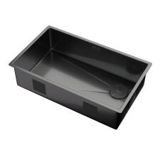 Мойка ZORG ZEROX 74 U / IF SIDE SF PVD GUNBLACK