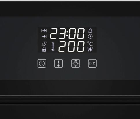 Духовой шкаф электрический MEFERI MEO607BK MICROWAVE