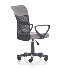 Кресло компьютерное HALMAR TIMMY серый/черный