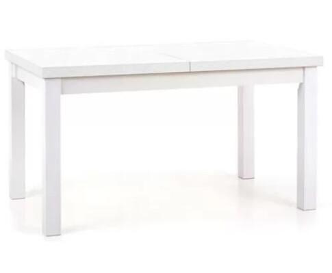 Стол обеденный HALMAR TIAGO 2 белый/белый 140-220/80