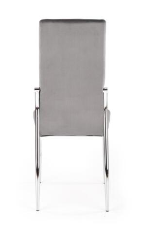 Стул HALMAR K416 серый/хром