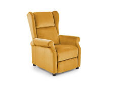 Кресло HALMAR AGUSTIN 2 раскладное, горчичный