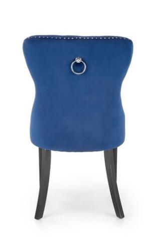 Стул HALMAR MIYA темно-синий/черный