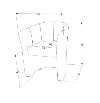 Кресло SIGNAL TM-1 EK-11 зелёный