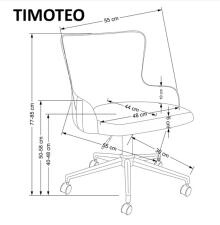 Кресло компьютерное HALMAR TIMOTEO темно-зеленый Кресло компьютерное HALMAR TIMOTEO темно-зеленый