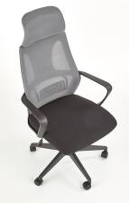 Кресло компьютерное HALMAR VALDEZ черный/серый