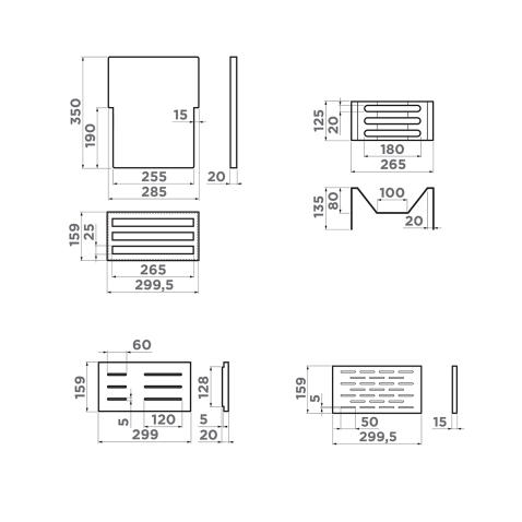 Сушка для посуды Omoikiri DRY-01 LG
