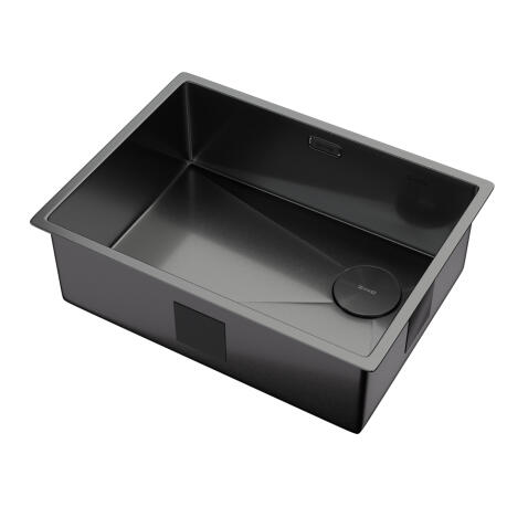 Мойка ZORG ZEROX 59 U / IF SIDE SF PVD GUNBLACK