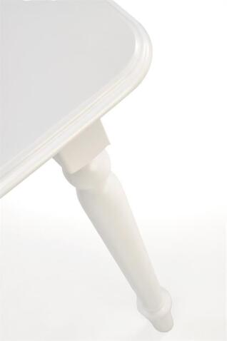 Стол обеденный HALMAR NELSON белый/белый 160-200/90