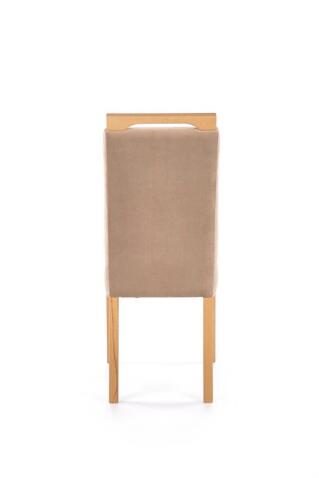 Стул HALMAR CLARION Monolith 09 бежевый/дуб медовый