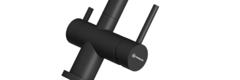 Смеситель для кухни Omoikiri Nagano P BL черный