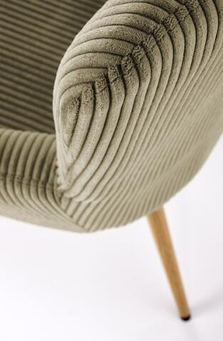 Кресло HALMAR AMARO оливковый