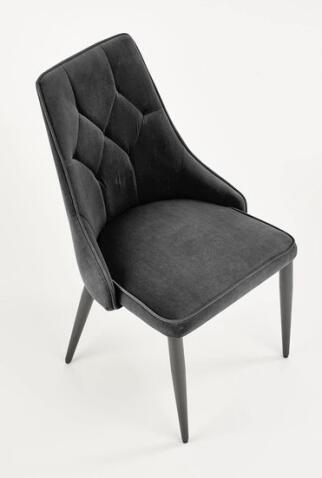 Стул HALMAR K365 черный/черный