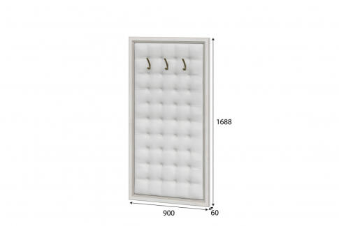 Вешалка SV-Мебель (МС Александрия) ВШ-103 Серия 3 Сосна Санторини Светлый