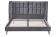 Кровать HALMAR SCANDINO серый, 160/200